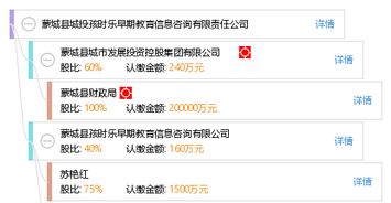 蒙城縣城投孩時樂早期教育信息咨詢有限責任公司 聚焦早期教育信息咨詢，助力兒童全面發(fā)展